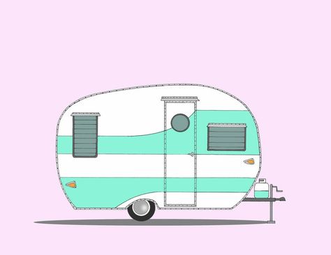 Retro Camper Cliparts | Free Download Clip Art | Free Clip Art ... Camper Drawing, Camper Clipart, Removable Wall Art, Retro Campers, Mural Wall Art, Vinyl Wall Art, Vintage Camper, Fine Arts Posters, Canvas Print Wall