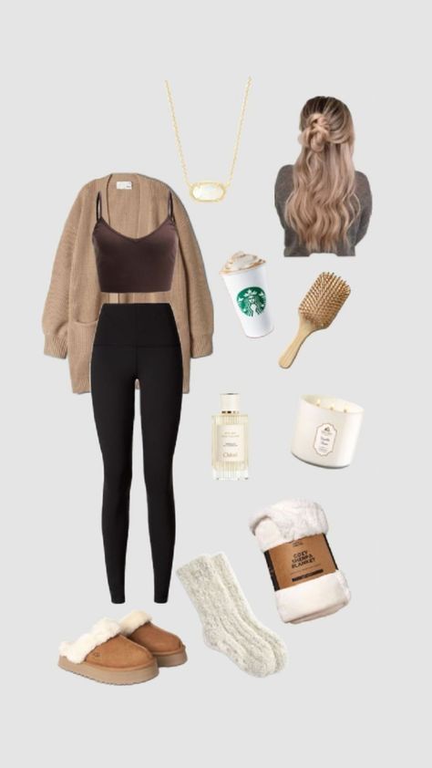 Comfy School Outfits, Preppy Fall Outfits, Casual Preppy Outfits, Trendy Outfits For Teens, Cute Lazy Day Outfits, Cute Outfits For School, Lazy Day Outfits, Cute Preppy Outfits, School Looks