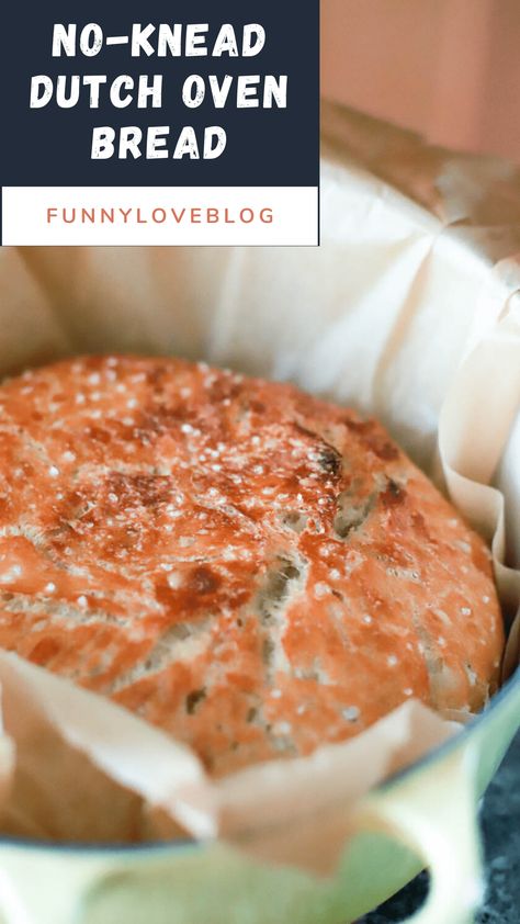 This is the best, most foolproof way to make no-knead artisan bread in a dutch oven! The method is foolproof and can be adjusted and played around with, plus lots of tips and tricks, which dutch oven is best, and my favorite yeast and flour combo! #homemadebread #nokneadbread #dutchovenbread via @howertonhastings Bread In A Dutch Oven, Easy Dutch Oven Recipes, Dutch Oven Recipes Cast Iron, Oven Bread, Dutch Oven Bread, Knead Bread Recipe, Artisan Bread Recipes, Dutch Oven Cooking, Easy Camping Meals