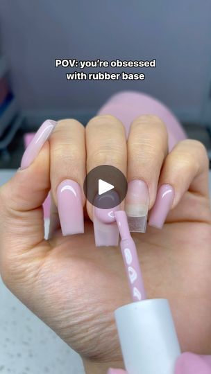 724K views · 36K reactions | In love with rubber base! All Rubber Base V2 including your favorites are restocked! ❤️ LNnailedit.com 🛍️
.
.
.
.
.

#nails #nailstyle #nailsdesign #nailslove #nailsalon #nailsmagazine #nailsonpoint #nailsoftheweek #nailporn #gelnail #nailsnailsnails #nailartlove #naildesigns #nailsdid #nailpro #naillove #acrylicnails #nailsonfleek #instanail #beautynails #nailselfie #naildesign #nailstagram #nailsofinstagram #nailsart #instanails #gelnails #nailsoftheday #nail #nailart | LN Nailed It | Current Joys · Symphonia IX Sorbet Nails, Nail Spot, Lavender Uses, Long Square Nails, Strawberry Sorbet, Gel Glue, Gel Tips, Nailed It, Perfect Pink