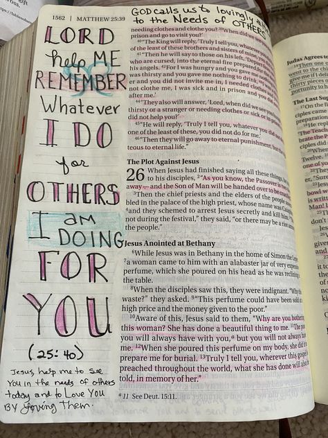 Matthew 1 Journaling, The Book Of Matthew Bible Study, Matthew 25:40, Matthew 12 Bible Journaling, Matthew Journaling Bible, Matthew Bible Journaling Notes, Matthew 8 Bible Journaling, Book Of Matthew Bible Journaling, Matthew 3 Bible Journaling