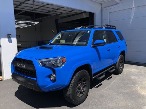 2019 Toyota 4Runner TRD Pro (Voodoo Blue) — DETAILERSHIP™ Blue 4runner, Toyota Trd Pro, Toyota 4runner Trd Pro, 4runner Trd Pro, Voodoo Blue, Toyota 4runner Trd, Trd Pro, Toyota 4runner, Camping Trip