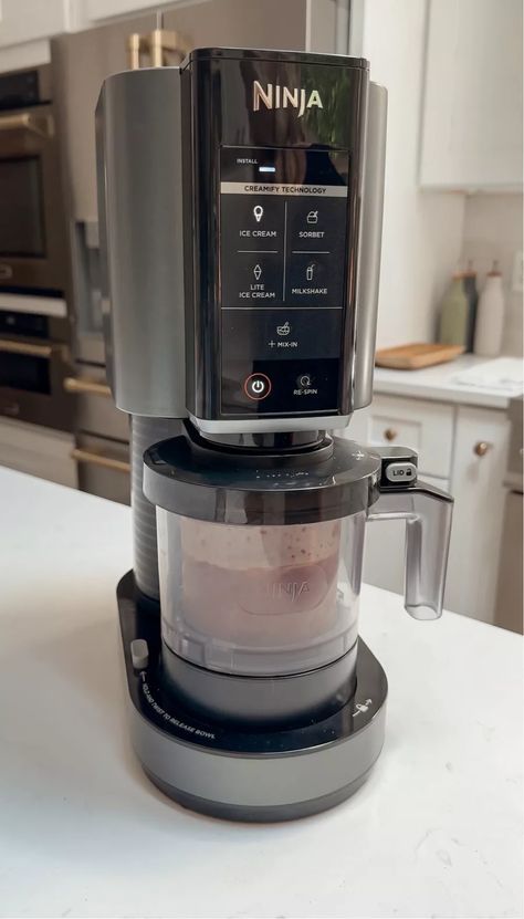 The Ninja Creami Ice Cream Machine is $50 off right now at Walmart! 🤩 You can make ice cream, milkshakes and sorbet! Ninja creami recipes. Ninja Creami machine. At home ice cream recipes. Kitchen appliances. Kitchen essentials. Follow Comestayawhile for authentic, realistic DIY from a self taught mom working hard to upgrade her neutral modern farmhouse home on a budget. Follow Amandalovesamazon for all the best deals on neutral home decor, trending fashion finds, & budget friendly beauty items. Ninja Appliances, Ninja Creami Aesthetic, Normal House, Modern Farmhouse Home, House Essentials, Ice Cream At Home, Home Tech, Ice Cream Machine, Make Ice Cream