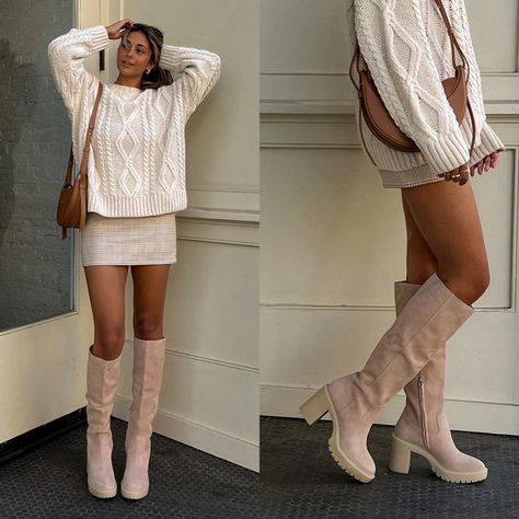 Below the knee boots