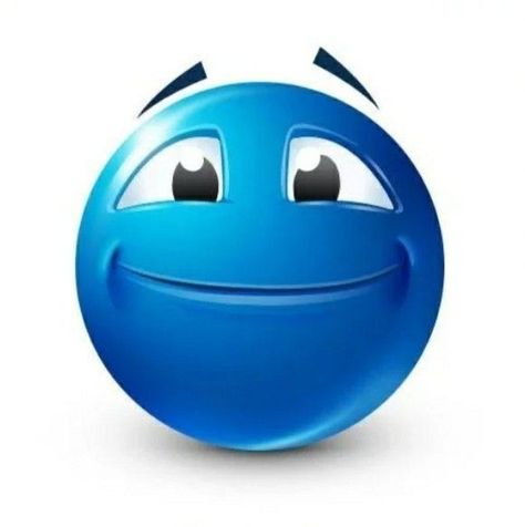 Blue Smiley Face, Emoji Man, Winking Emoji, Insta Memes, Emoticons Emojis, Blue Emoji, Funny Emoji Faces, Emoji Backgrounds, Funny Emoticons