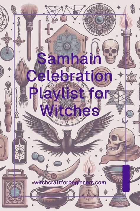 Create the perfect atmosphere for your Samhain celebrations with our beautifully curated playlist. From enchanting tunes to soulful melodies, this playlist celebrates the magic of the season and enhances your witchcraft rituals. Dive into sounds that honor your ancestors and invite the spirits of the past. Let these tracks inspire your celebrations, from cozy home gatherings to spirited outdoor adventures Samhain Invitations, How To Celebrate Samhain, 2024 Playlist, Samhain Tarot, Honor Your Ancestors, Samhain Celebration, Samhain Traditions, Witchcraft Rituals, Pagan Traditions