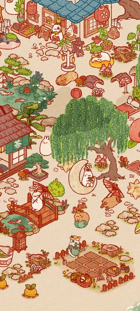 Usagi Shima Game, Usagi Shima Decor Ideas, Usagi Shima, Game Decor, Gaming Decor, Game Ideas, Cute Bunny, Fine Arts, Animal Crossing