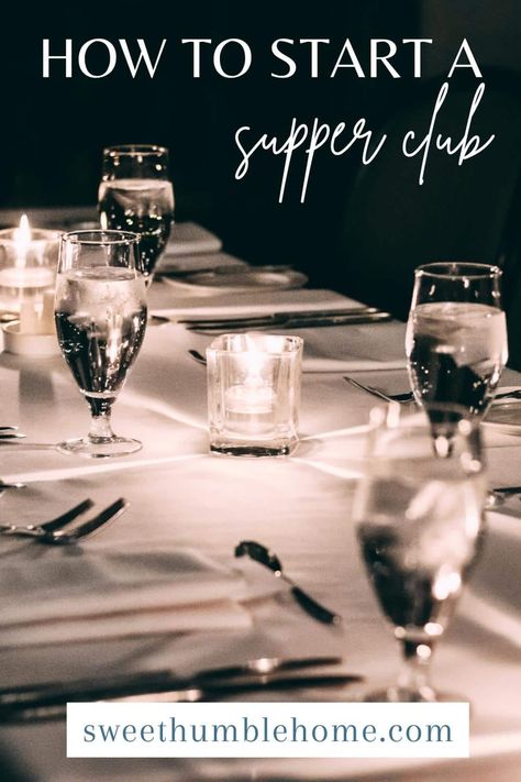 Looking to add a pinch of excitement to your dinner parties? Our guide on starting a supper club will inspire you to turn everyday gatherings into extraordinary moments! Discover creative menu ideas, fun themes, and sparkling tips for unforgettable nights shared with friends. #SupperClub #supperclubthemeideas, #supperclubmenuideas, #supperclubideas, #supperclubdecor Supperclub Ideas, Supper Club Theme Ideas, Supper Club Menu Ideas, Creative Menu Ideas, Supper Club Theme, Supper Club Menu, Quality Woman, Entertaining House, House Parties