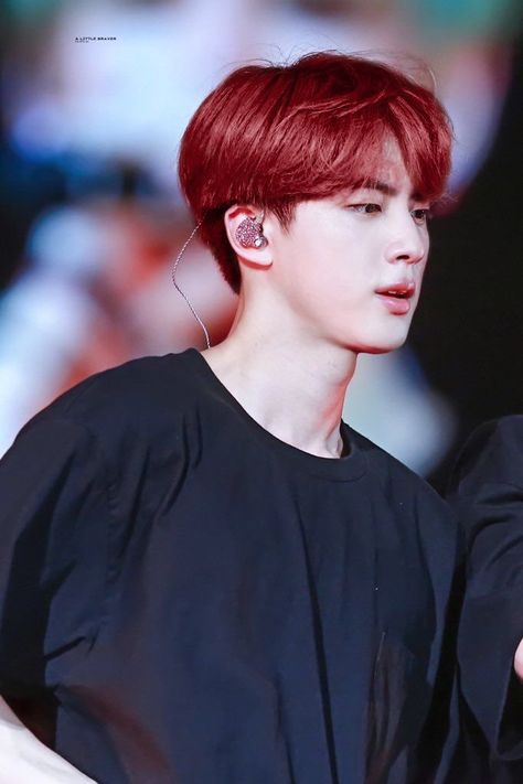 Red Hair Anime Guy, Jin Wwh, Jin Photo, Mario Nintendo, Jin Bts, Hoseok Bts, Seokjin Bts, Worldwide Handsome, Super Mario Bros