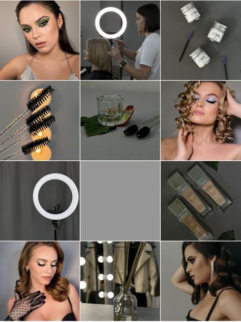 Make Up Artist Instagram Feed Ideas, Makeup Artist Ig Feed, Makeup Artist Aesthetic Instagram, Makeup Artist Content Ideas, Makeup Artist Instagram Feed, Make Up Artist Job Aesthetic, Makeup Instagram Feed, Salon Instagram Feed, Makeup Artist Social Media