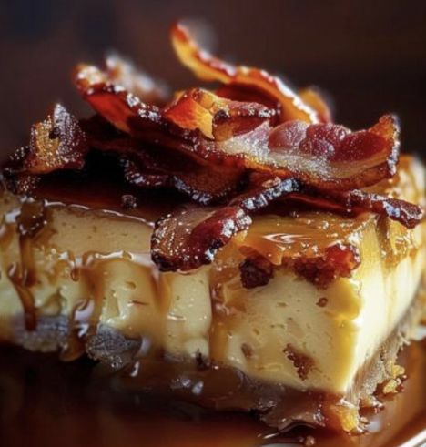 Bacon Bourbon Caramel Cheesecake, Bourbon Cheesecake, Bacon Cheesecake, Fair Recipes, Cheese Cake Recipe, Bourbon Caramel, Bourbon Caramels, Lunchbox Recipes, Cherry Tomato Sauce