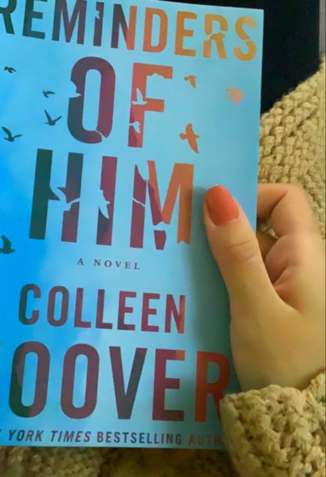 Colleen hoover reminder of him book aesthetic realastic Reminder Of Him, Hoover Books, Books Aesthetic, Colleen Hoover, Book Aesthetic, Books, Quick Saves