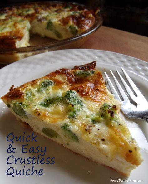 Recipe: Mother`s Day (or any day) Crustless Quiche | Frugal Family Times Basic Crustless Quiche Recipe, Easy Crustless Quiche, Tanzania Recipes, Basic Quiche Recipe, Bacon Quiche Recipe, Crustless Quiche Recipe, Easy Quiche, Quiche Recipes Easy, Quiche Recipe