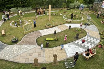 idea Outdoor Play Spaces, Healing Garden, Sensory Garden, Outdoor Play Area, School Playground, Children's Garden, Natural Playground, Garden Types, Outdoor Classroom