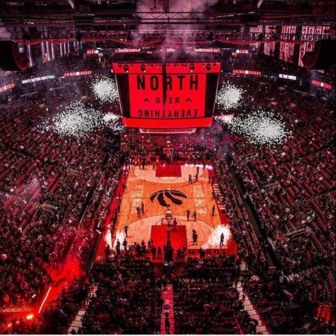 Red Basketball Aesthetic, Toronto Raptors Aesthetic, Raptors Aesthetic, Canada Vibes, Toronto Aesthetic, College Posters, College Poster, Nba Basketball Game, 2024 Board