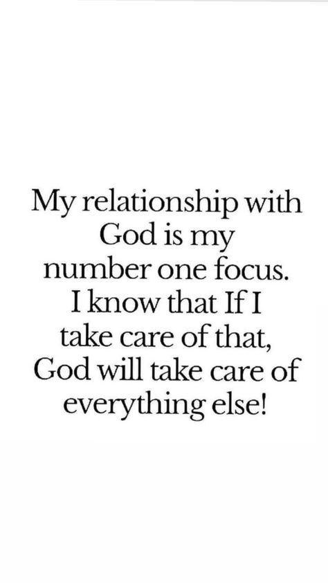 Make God Your Number 1 Priority In Your Life. Word Of Advice, Real Talk, Number 1, Christian Quotes, Number One, Take Care, Encouragement, Motivational Quotes, Jesus