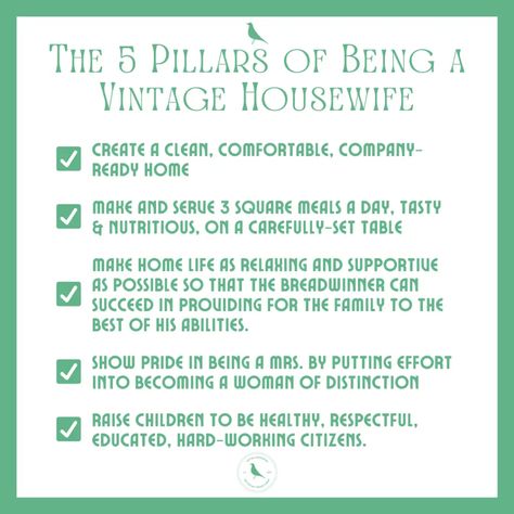 Mid-Century Modern Mommy Bored Housewife Quotes, How To Be A Perfect House Wife, How To Be A Better Housewife, Traditional Housewife Aesthetic, Vintage Housewife Aesthetic, House Wife Aesthetic, Housewife Aesthetic, Fascinating Womanhood, Traditional Wife