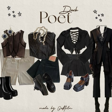 Dark Academia Items, Poet Outfit, Soldier Poet King, King Outfit, Taylor Swift Tour Outfits, Mood Clothes, Earthy Outfits, Classic Outfits, Kpop Outfits