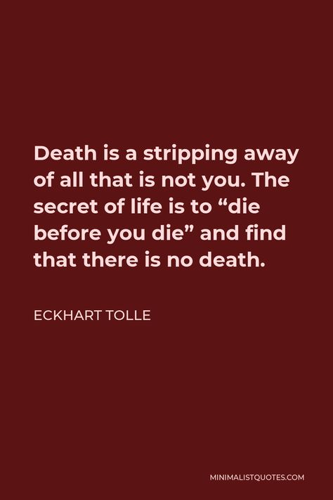 Tower Moment, Illusion Quotes, Die Quotes, The Secret Of Life, Eckhart Tolle Quotes, Tupac Quotes, December Quotes, Secret Of Life, Quotes 2023