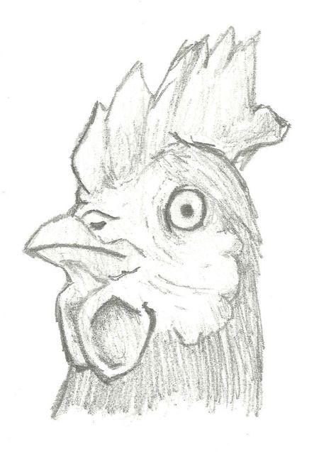 Chicken Sketches, Chicken Sketch, Chicken Drawing, Chicken Images, Geometric Origami, Animal Templates, Animal Drawings Sketches, Pencil Sketches, Pet Chickens