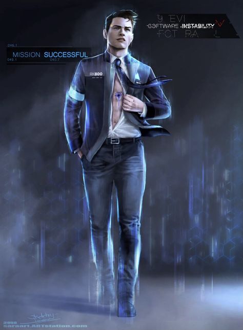 Detroit Become Human Game, Dbh Connor, Detroit Art, Detroit: Become Human, Quantic Dream, Bryan Dechart, Detroit Become Human Connor, Detroit Being Human, Becoming Human