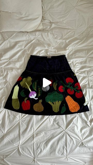 alexandria masse on Instagram: "veggie skirt! 🫛🥦🥬🌶️🫑🌽🧅 ( @maggs_rags mentioned)" Mags Rags, Maggs Rags, Alexandria Masse, Clothing Ideas, Style Board, Fashion Fashion, Hobbies, Skirt, On Instagram