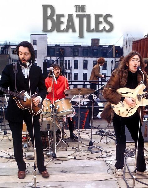 The Beatles The Beatles Rooftop, Beatles Apple, Sgt Peppers Lonely Hearts Club Band, Classic Rock Albums, The White Album, Beatles Photos, Beatles Pictures, Buddy Holly, Beatles John