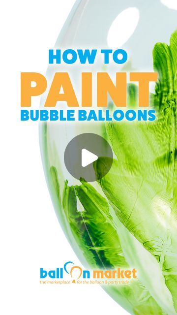 Balloon Market on Instagram: "How to Paint Bubble Balloons 🎈

Creating your own custom Deco Bubble designs is easy when you know how! Lucy Hennessy shows you how to paint the inside of your bubble balloons and create a simple (but effective) leaf pattern using acrylic paint 🎨🖌️

#balloon #balloons #howto #tutorial #tutorials" Bubble Painting, Clear Balloons, Bubble Balloons, Using Acrylic Paint, When You Know, How To Paint, Leaf Pattern, Acrylic Paint, Balloons