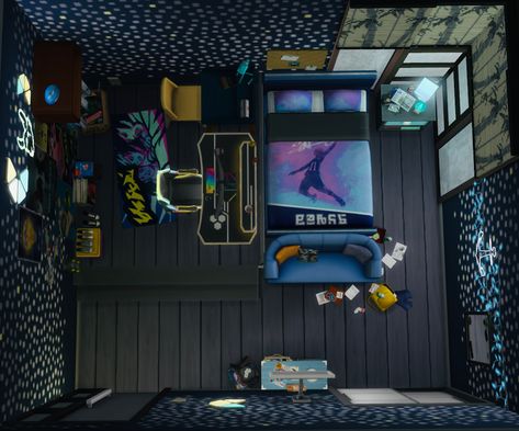 Streamer Room, Sims 4