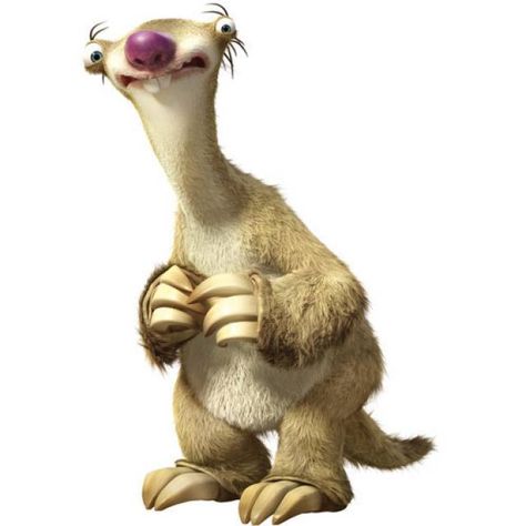 "What in the animal kingdom, was that?!" Did The Sloth, Ice Age Characters, Ice Age Sid, Ice Age 4, Ice Age Collision Course, Ice Age Movies, Sid The Sloth, Sloth Birthday, Giant Bomb