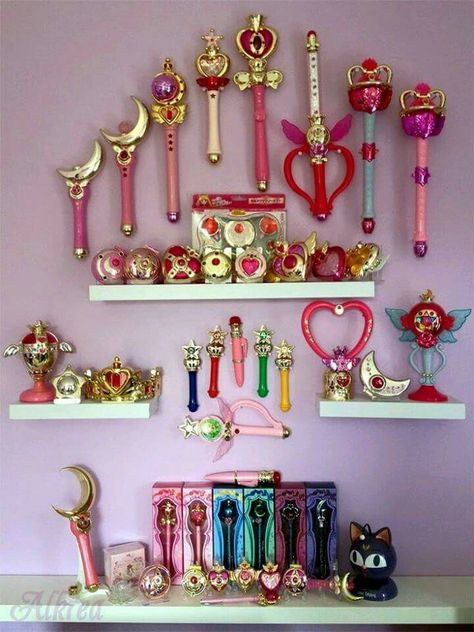 I want all of this Pixielocks House, Sailor Moons, Sailor Moon Merchandise, Magical Girl Aesthetic, Otaku Room, Minako Aino, Sailor Moon Aesthetic, Sailor Neptune, Sailor Mercury