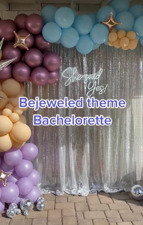 Lavender Haze Bachelorette, Lavender Haze Bachelorette Party, Taylor Swift Bachelorette Party Decorations, Eras Bachelorette Party, Eras Tour Bachelorette Party, Bejeweled Bachelorette, Taylor Swift Bridal Shower Ideas, Bejeweled Party, Taylor Swift Wonderland