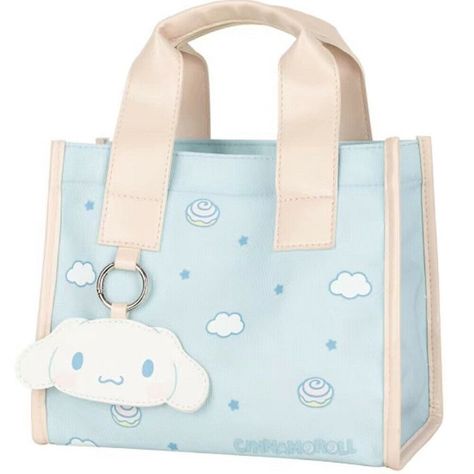 Lunch Box Bag Aesthetic, Cinnamoroll Lunch Bag, Cinnamoroll Shoes, Cinnamoroll Clothes, Lunch Bag Aesthetic, Cinnamoroll Bedroom, Cinnamoroll Accessories, Cinnamoroll Stuff, Cinnamoroll Bag