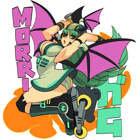 Skullgirls Poster, Ms Fortune Skullgirls Art, Skullgirls Offical Art, Alex Ahad, Skull Girls Squiggly, Skullgirls Memes, Jet Set Radio, Capcom Art, I Like That