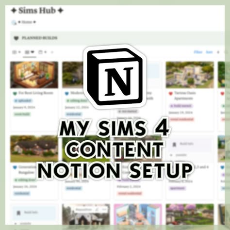 Today I am sharing my quite simple set up that helps me plan my content and keep track of everything around building in the game. I hope it'll help you in your own transition to Notion, let me know if you want me to upload my setup as a template for download! notion template | notion aesthetic | notion | notion template ideas | notion inspo | content creation | the sims 4 | sims 4 #notion #notiontour #notiontour #notiontemplate The Sims 4 Sims, Notion Template Ideas, Sims 4 Content, Notion Inspo, Notion Aesthetic, Sims 4 Sims, Travel Planner Template, Free Daily Planner, Weekly Planner Free