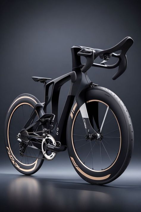 : Futuristic bicycle concept design with electromagnetic levitation. Futuristic Bicycle, Hover Bike, Electric Bike Kits, Bicycle Mountain Bike, Power Bike, Luxurious Cars, Custom Cycles, Harley Bikes, Custom Bicycle