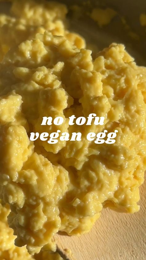 ✨NO TOFU VEGAN EGG ✨ not that I have anything against tofu, but having other options like this just egg copycat is everything 🤯 full… | Instagram No Tofu Vegan Recipes, Vegan Scrambled Eggs No Tofu, Copycat Just Egg, Vegan Just Egg Copycat Recipe, Tofu Egg Patty, Vegan Egg Foo Young Recipe, Just Egg Copycat Recipe, Just Egg Vegan Recipes, Tofu Eggs