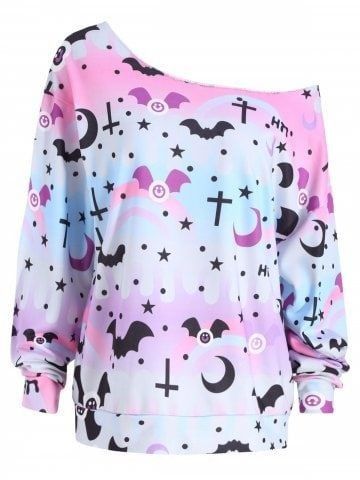 Pastel Goth Outfits, Goth Outfit, Pastel Goth Fashion, Plus Size Halloween, Halloween Bat, Trendy Swimwear, Plus Size Hoodies, Goth Outfits, Kawaii Clothes