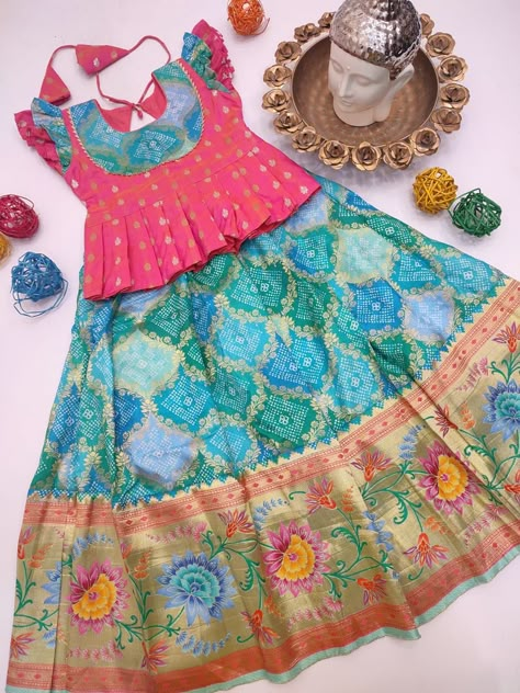 Langa Jacket, Chiffon Blouses Designs, Pavadai Sattai, Baby Dress Embroidery, Cotton Frocks For Kids, Fancy Lehenga, Blouse Designs High Neck, Pattu Pavadai, Frocks Design