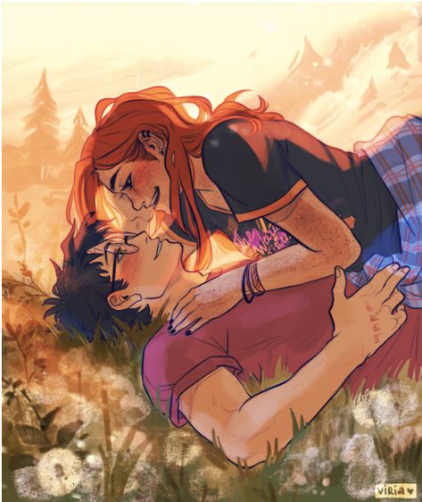 Harry Potter Ginny, Art Harry Potter, Harry And Ginny, Images Harry Potter, Harry Potter Artwork, Harry Potter Ships, Potter Art, Harry Potter Drawings, Harry Potter Fanfiction