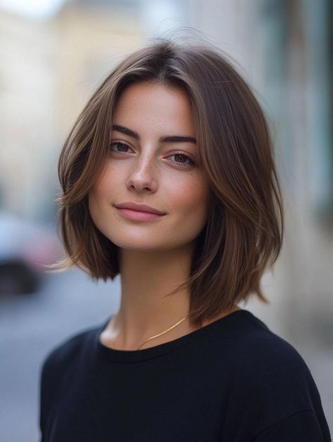 Best Bob Haircuts for Round Faces to Enhance Your Features Bob Long Face Shape, Bob For Round Face, Pixie Bobs, Bobs For Round Faces, Haircuts For Round Faces, Bob Haircut For Round Face, Best Bobs, Different Curls, Best Bob Haircuts