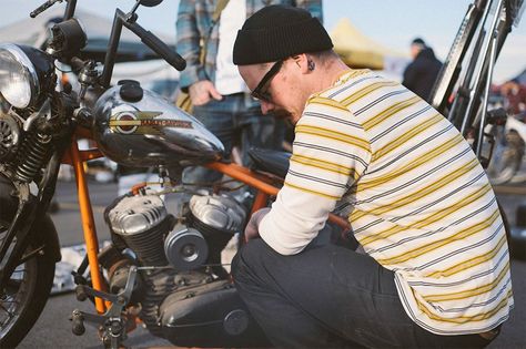 Loser Machine 2015 Spring Lookbook Spring Lookbook, Cafe Racer, Old School, Lookbook, Bike, T Shirt