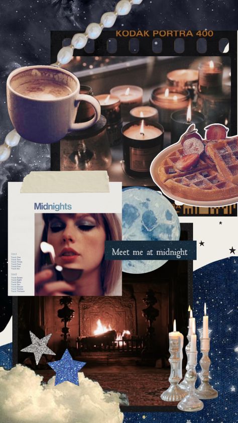 Breakfast at Midnight ✨💫 #midnight #meetmeatmidnight #tsmidnights #breakfastatmidnight #midnightbreakfastparty #taylorswift Breakfast At Midnight Party, Midnight Breakfast Party, Midnight Birthday Celebration, Aesthetic Midnights Wallpaper, Finery Midnight Cafe, Midnights The Late Night Edition, Breakfast Party, Kodak Portra