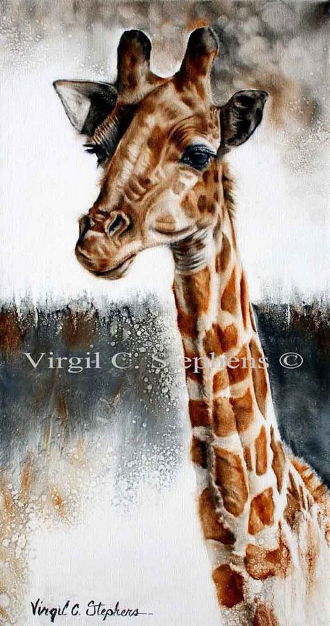 South African Wildlife, Oil Painting Woman, Giraffe Painting, African Artwork, Art Musical, Wildlife Artwork, Afrikaanse Kunst, Western Artist, Giraffe Art