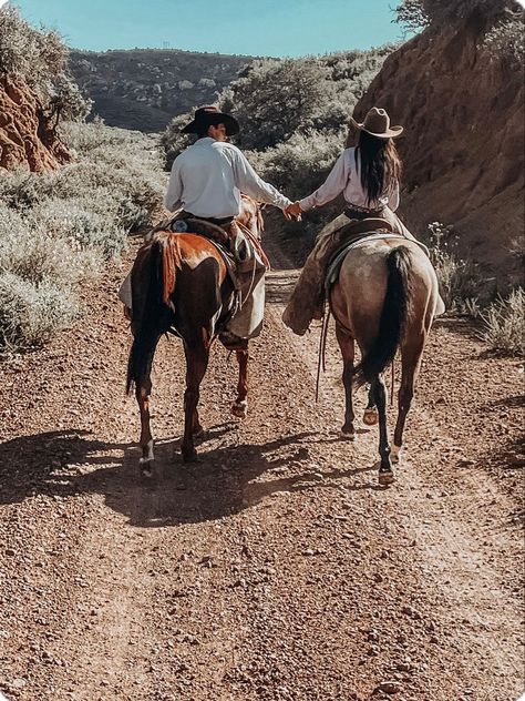 Ranch Life Aesthetic Couple, Cowboy And City Girl Couple, Western Romance Aesthetic, Couple Riding Horses, 90s Country Aesthetic, Ranch Couple, Best Photo Ideas, Lyla Sage, Ranch Wife