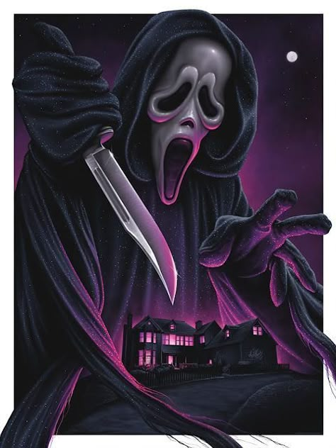 Scarie Movie, Horror Movie Tattoos, Scream Art, Movie Tattoos, Ghostface Scream, Scary Movie Characters, Horror Villains, Horror Movie Icons, Horror Artwork