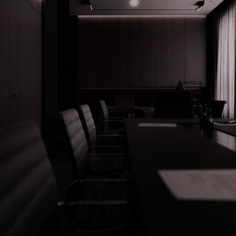 Conference Room Aesthetic, Dark Meeting Room, Dark Royalty Aesthetic, The Spanish Love Deception, Spanish Love Deception, Female Ceo, Ceo Office, Dark Edit, High By The Beach