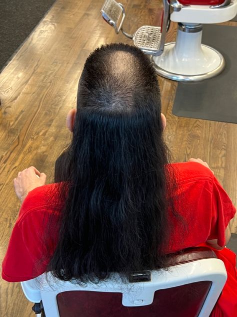 Flattop mullet #mullet #flattop #flatmullet# Skullet Haircut, Flats Top, Hair Cuts, Hair