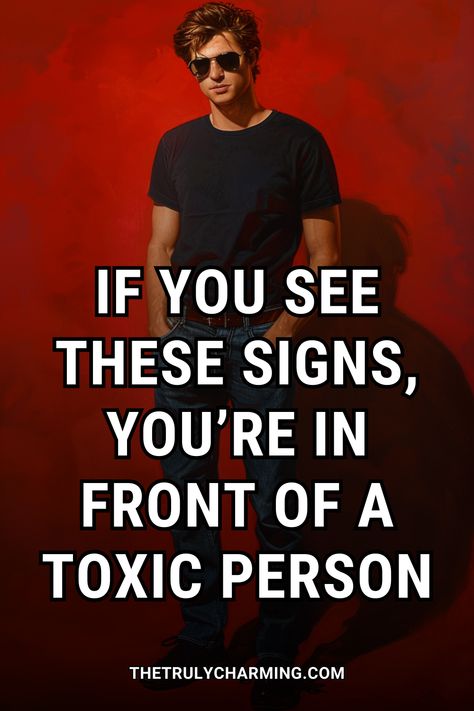 Learn to identify the red flags of toxic behavior. This article highlights key signs that indicate you’re dealing with a subtly toxic person. Protect your well-being by recognizing these warning signals and taking action to maintain healthy relationships. What Is A Toxic Person, How To Deal With Toxic People, Toxic People Traits, Unstable Quotes, Signs Of Toxic People, Surviving Narcissism, Toxic Behavior, Toxic Person, Dark Psychology