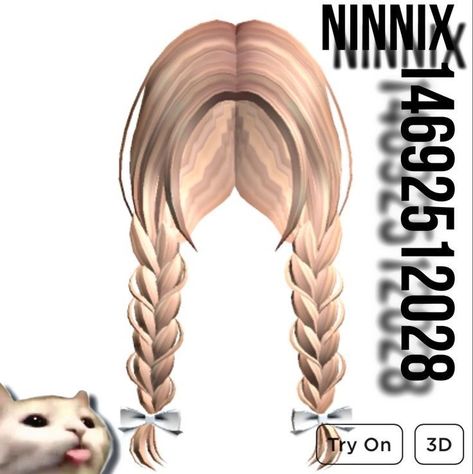 Berry Ave Blonde Hair Codes, Blonde Hair Codes For Berry Ave, Blonde Hair Roblox, Berry Ave Hair, Roblox Hair Codes, Blonde Hair Codes, Cottage Girl, Brown Hair Roblox, Pelo Cafe